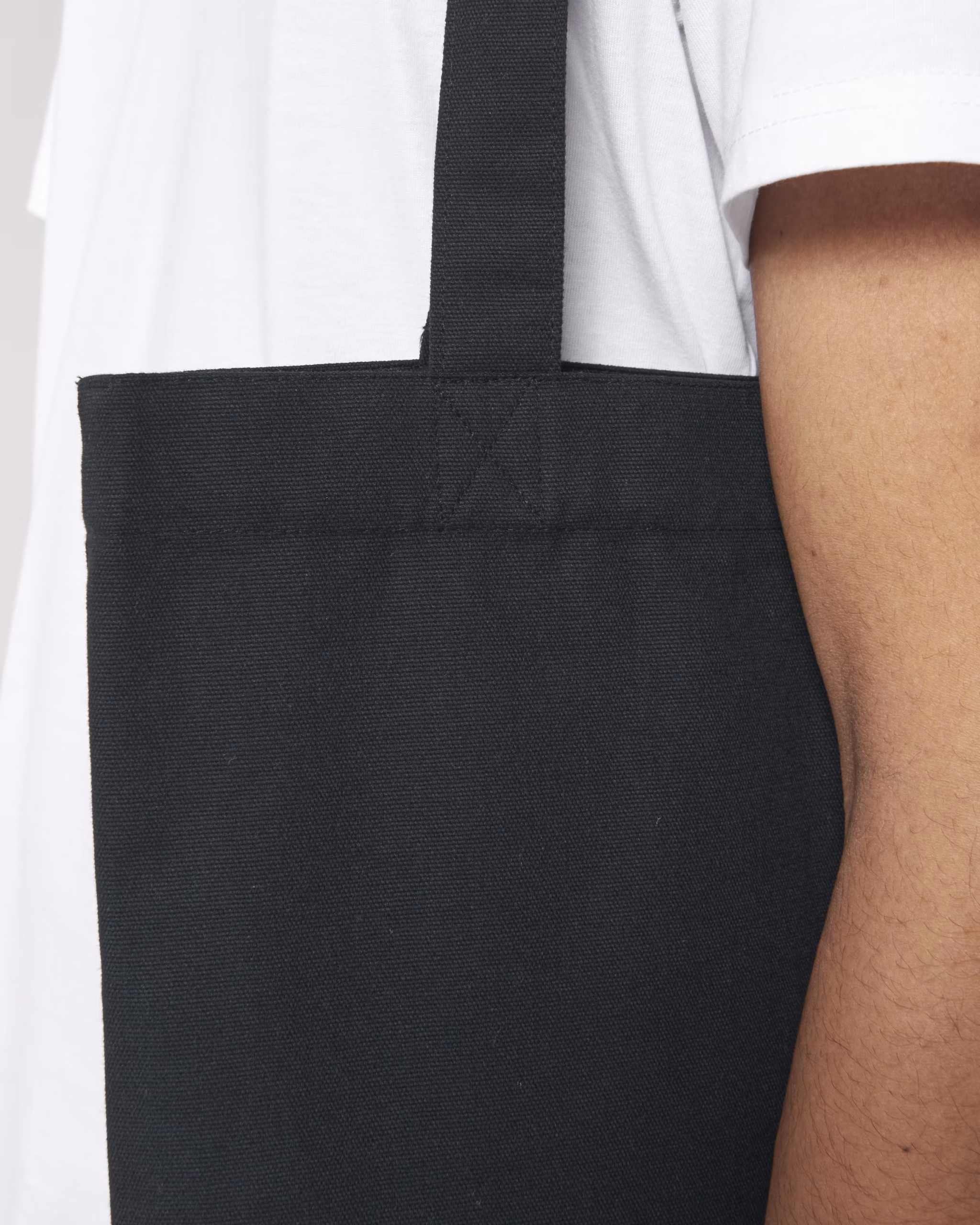 Tegeltjeswerk Tote Bag - de nu-pas-tas - zwart - 300 grams - Afbeelding 3