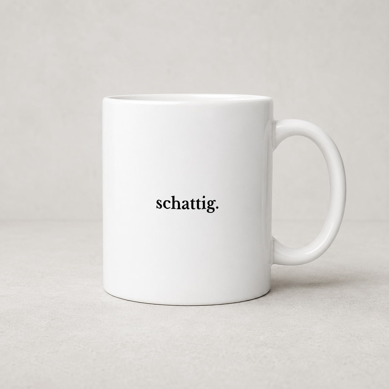 Tegeltjeswerk mok - Schattig