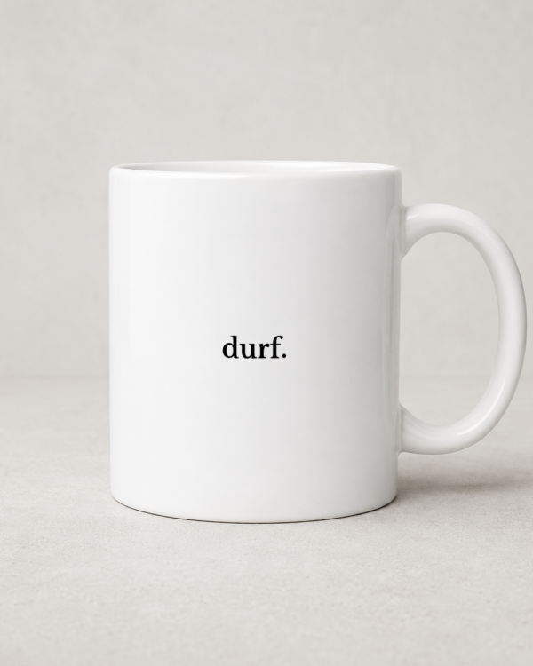 Tegeltjeswerk mok - Durf