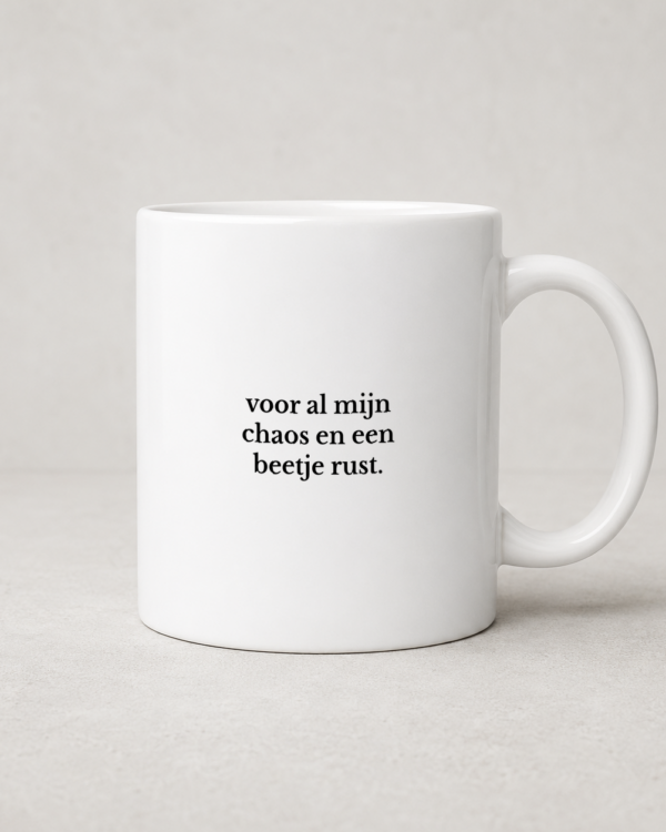 Tegeltjeswerk mok - Chaos en rust