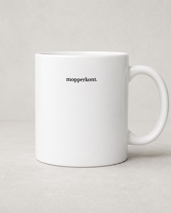 Tegeltjeswerk mok - Mopperkont