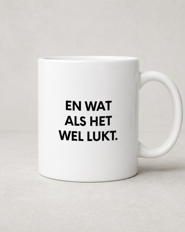 Tegeltjeswerk mok - En wat als het wel lukt