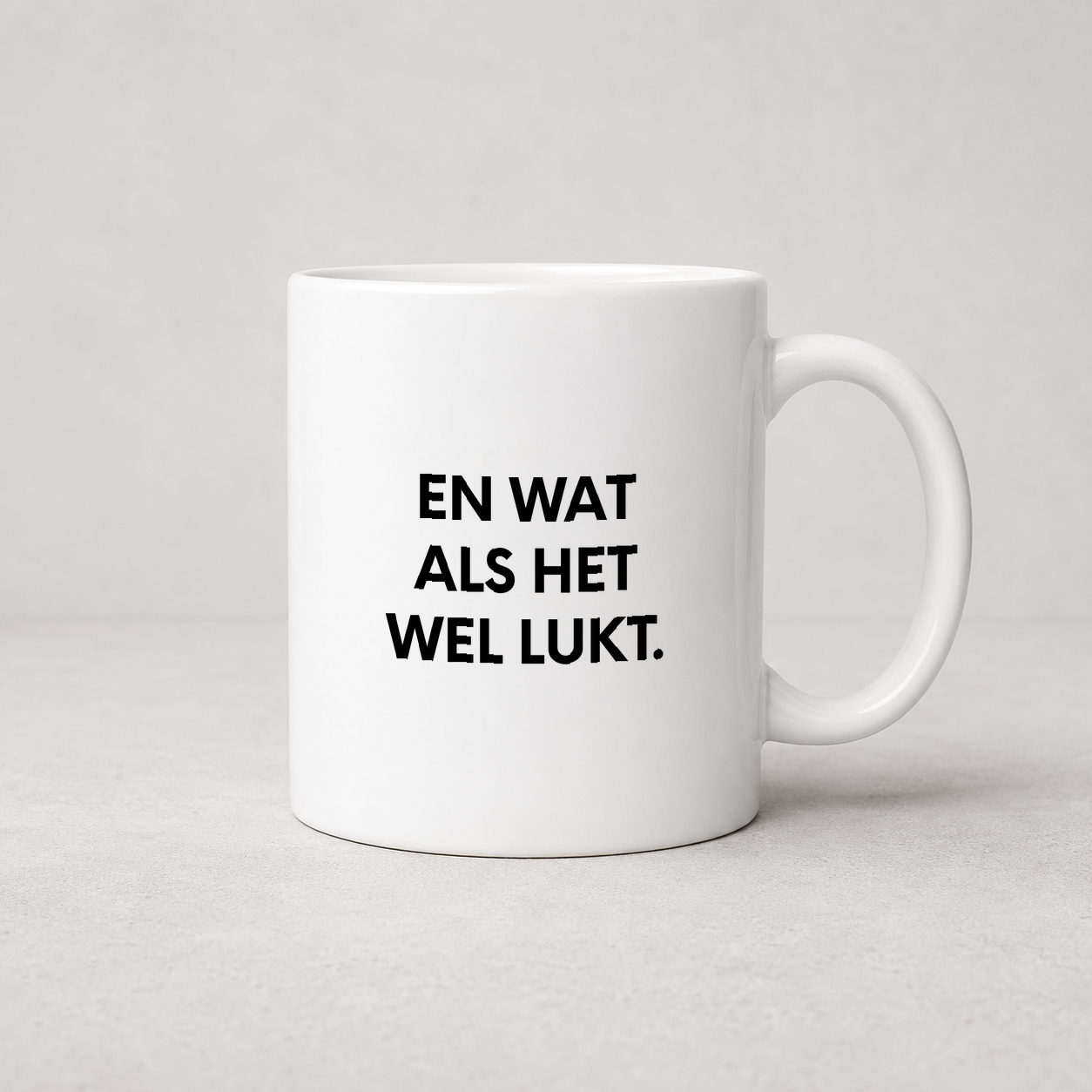 Tegeltjeswerk mok - En wat als het wel lukt