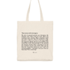 Tegeltjeswerk shopper light - voor als je wilt vertragen - wit - 220 grams