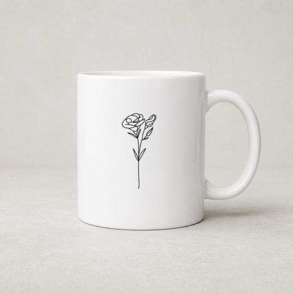 Tegeltjeswerk mok - Rose