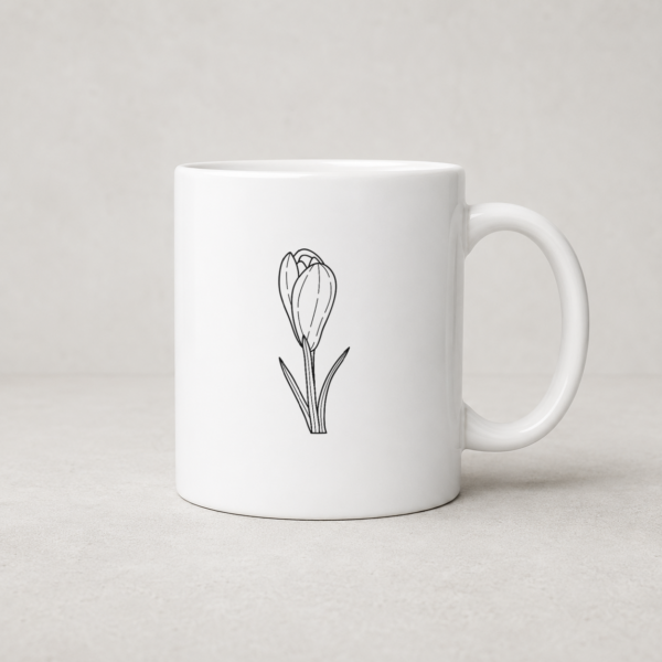 Tegeltjeswerk mok - Crocus
