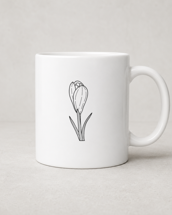Tegeltjeswerk mok - Crocus